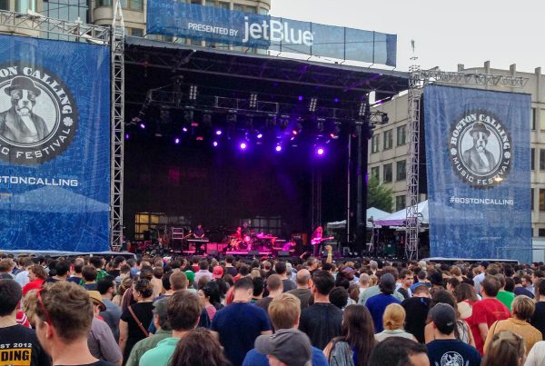 Boston Calling Music Festival stage in 2014